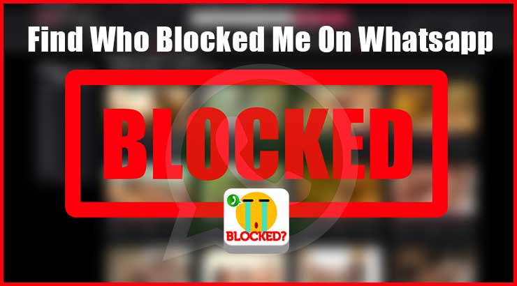 How To Know Who Blocked Me On Whatsapp? Girl or a Boy?